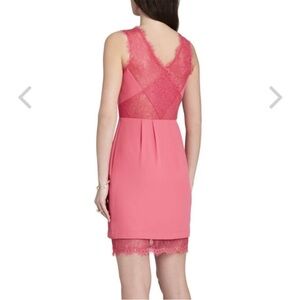 BCBG MaxAzria dress . Size 6 . Bright pink. Worn once